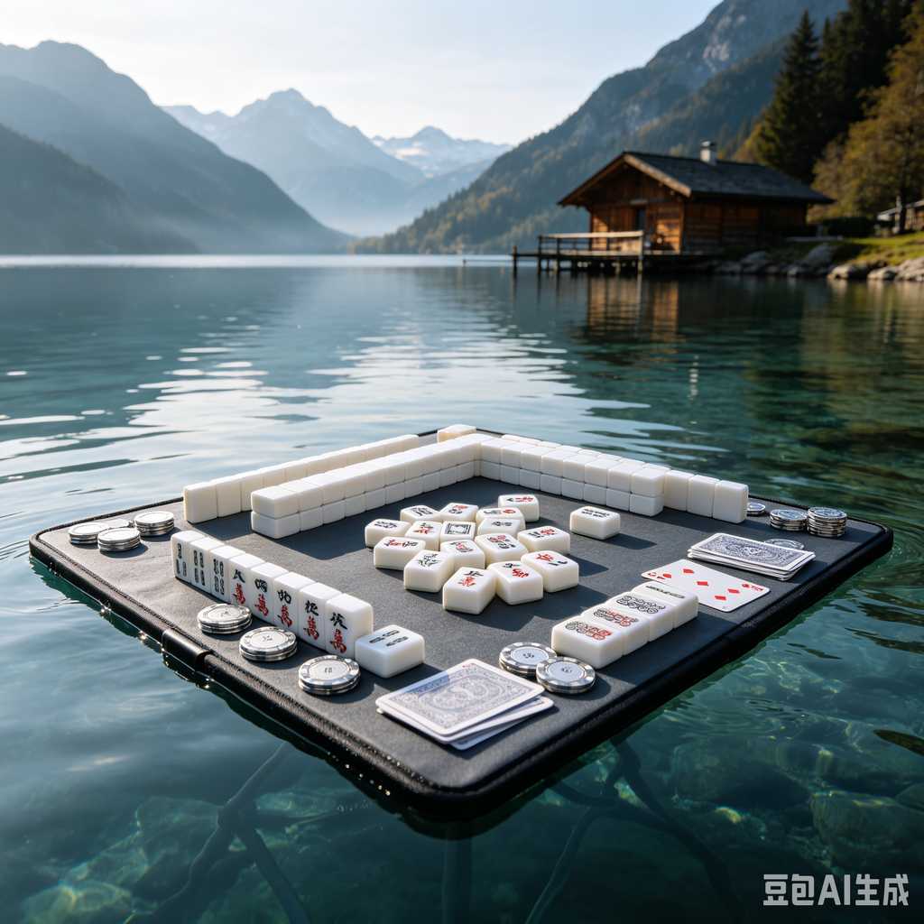 black crystal mahjong tiles