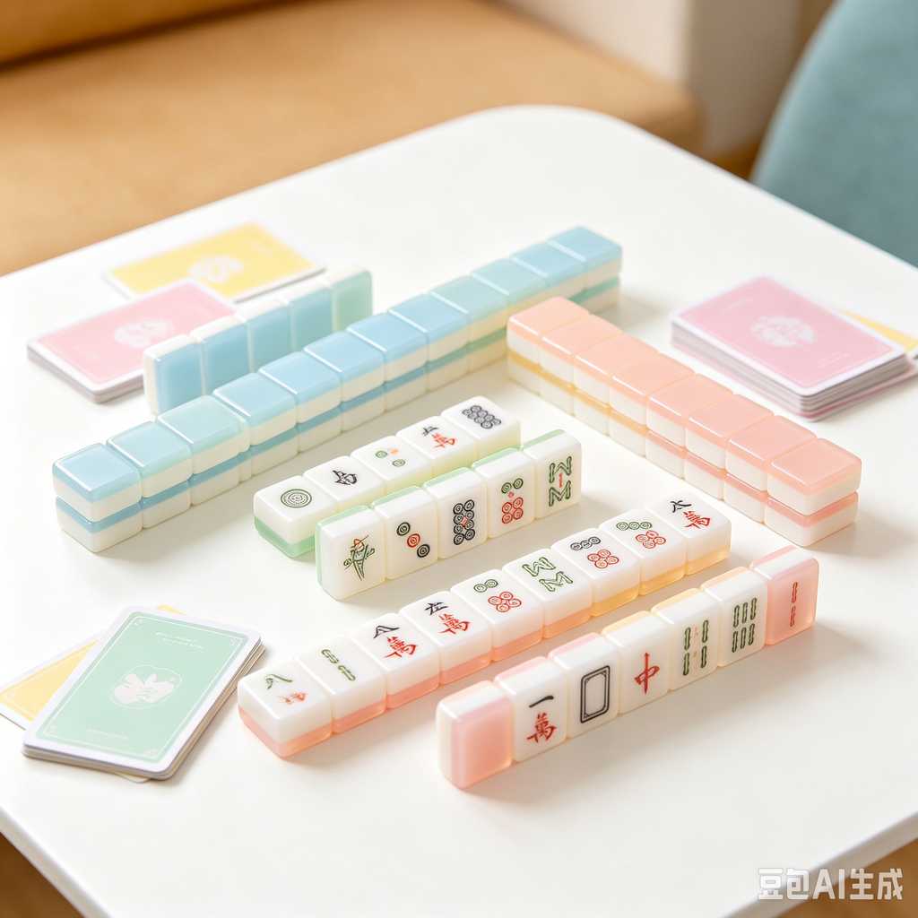 luxury minimalist mahjong set