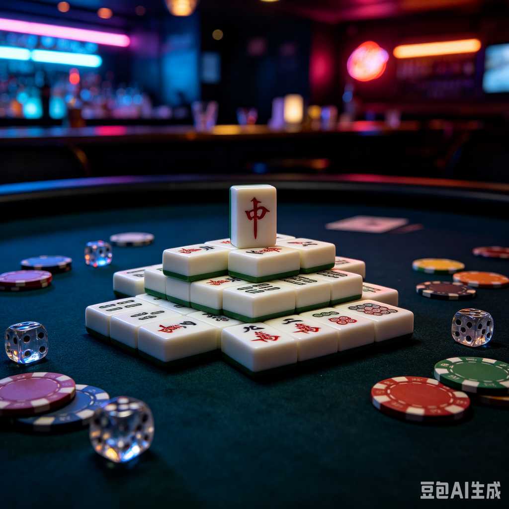 embossed mahjong set design
