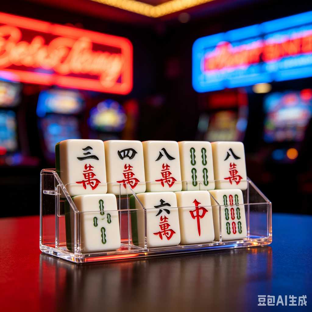 space saving mahjong game set